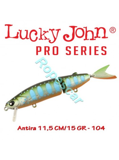 Vobler Swimbait Antira 115SP-104 / 11,5 cm,suspending - Lucky John